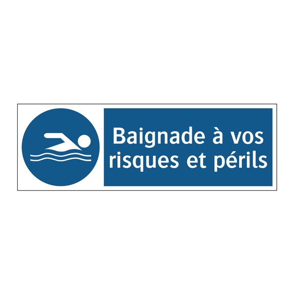 Baignade à vos risques et périls