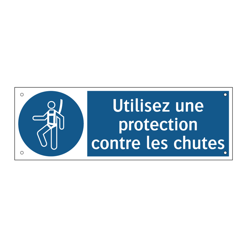 Utilisez une protection contre les chutes