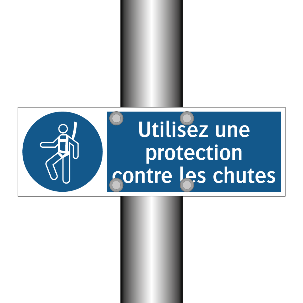 Utilisez une protection contre les chutes