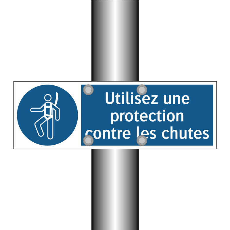 Utilisez une protection contre les chutes