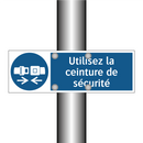 Utilisez la ceinture de sécurité