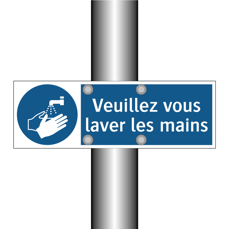 Veuillez vous laver les mains