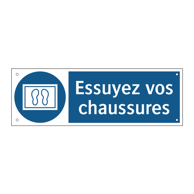 Essuyez vos chaussures