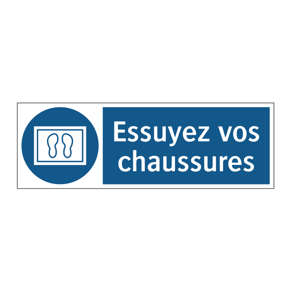 Essuyez vos chaussures