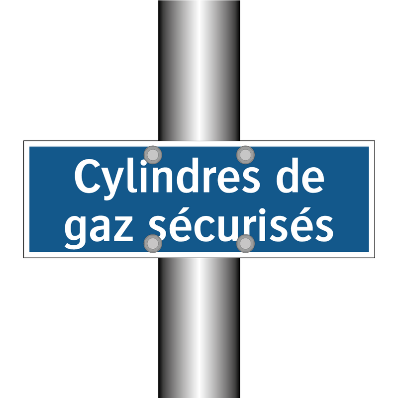 Cylindres de gaz sécurisés