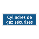 Cylindres de gaz sécurisés