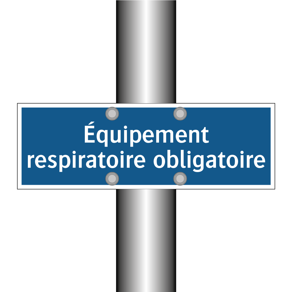 Équipement respiratoire obligatoire