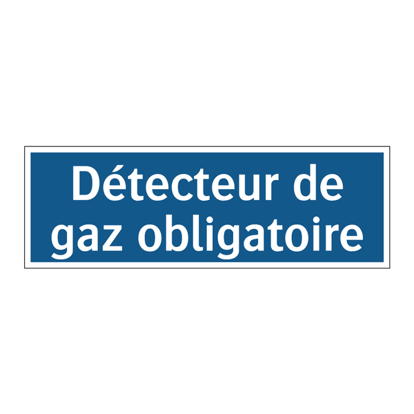 Détecteur de gaz obligatoire