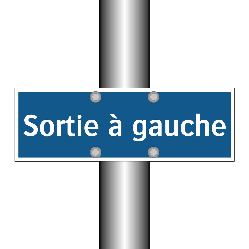 Sortie à gauche