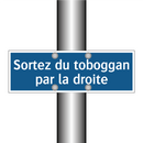 Sortez du toboggan par la droite