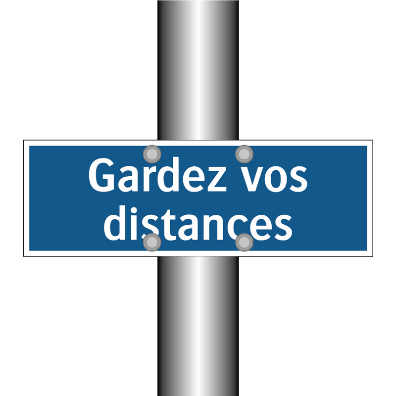 Gardez vos distances