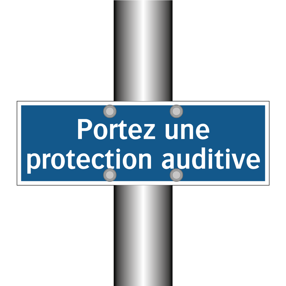 Portez une protection auditive