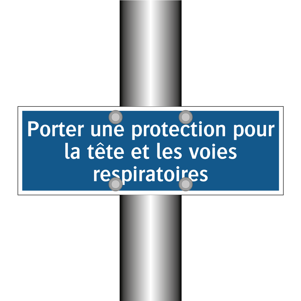 Porter une protection pour la tête et les voies respiratoires