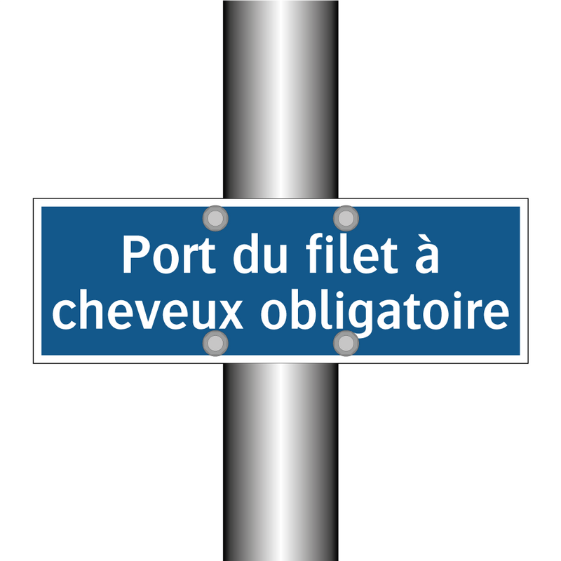 Port du filet à cheveux obligatoire
