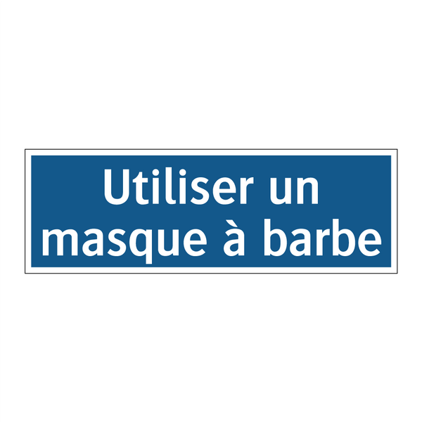 Utiliser un masque à barbe