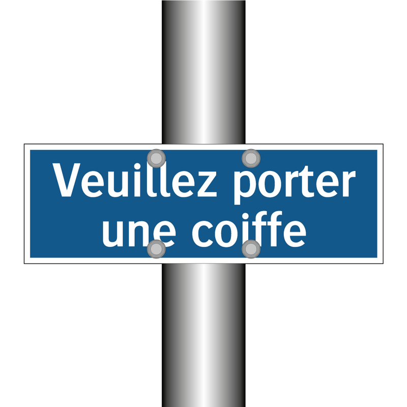 Veuillez porter une coiffe