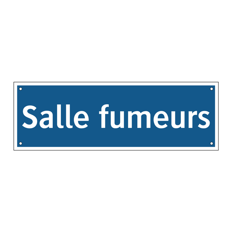Salle fumeurs