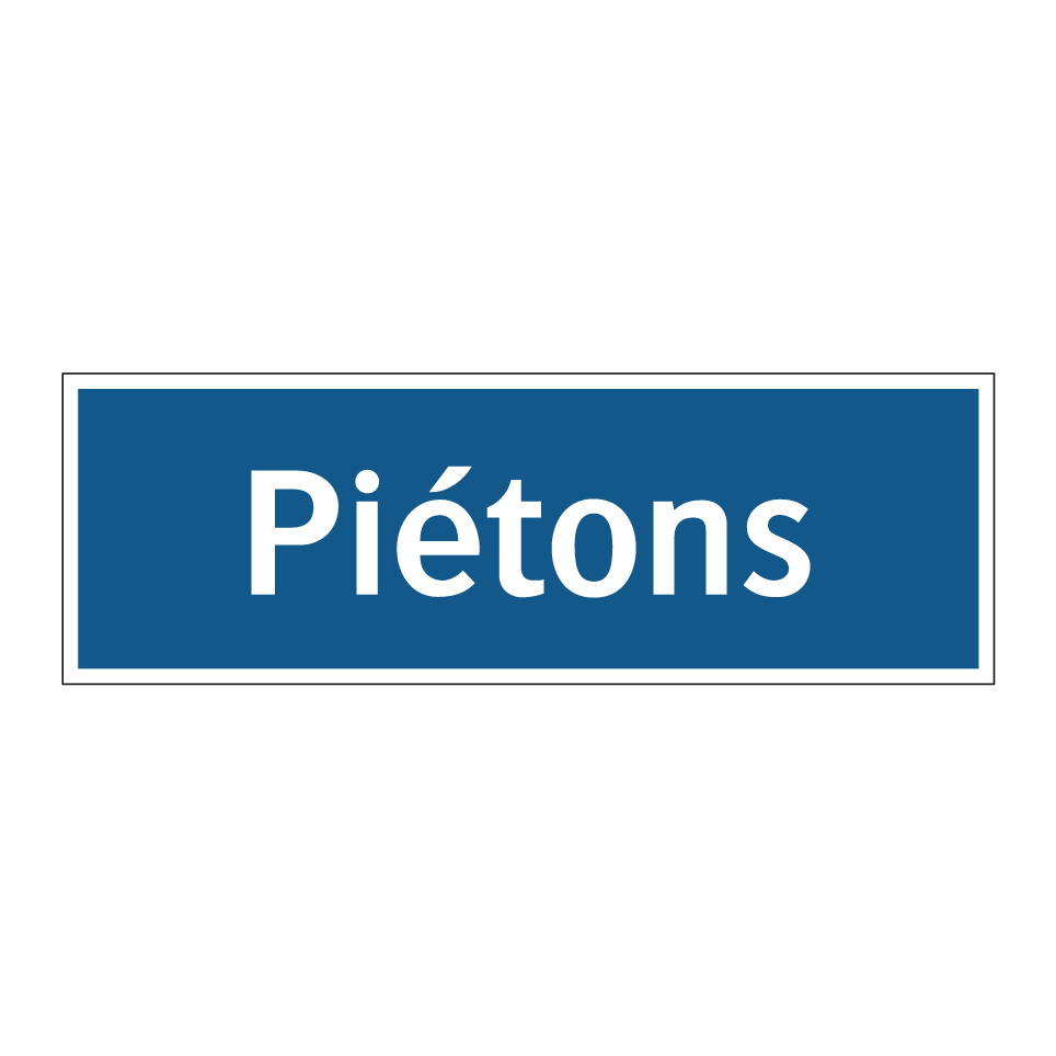 Piétons