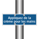 Appliquez de la crème pour les mains