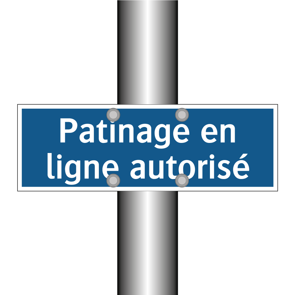 Patinage en ligne autorisé
