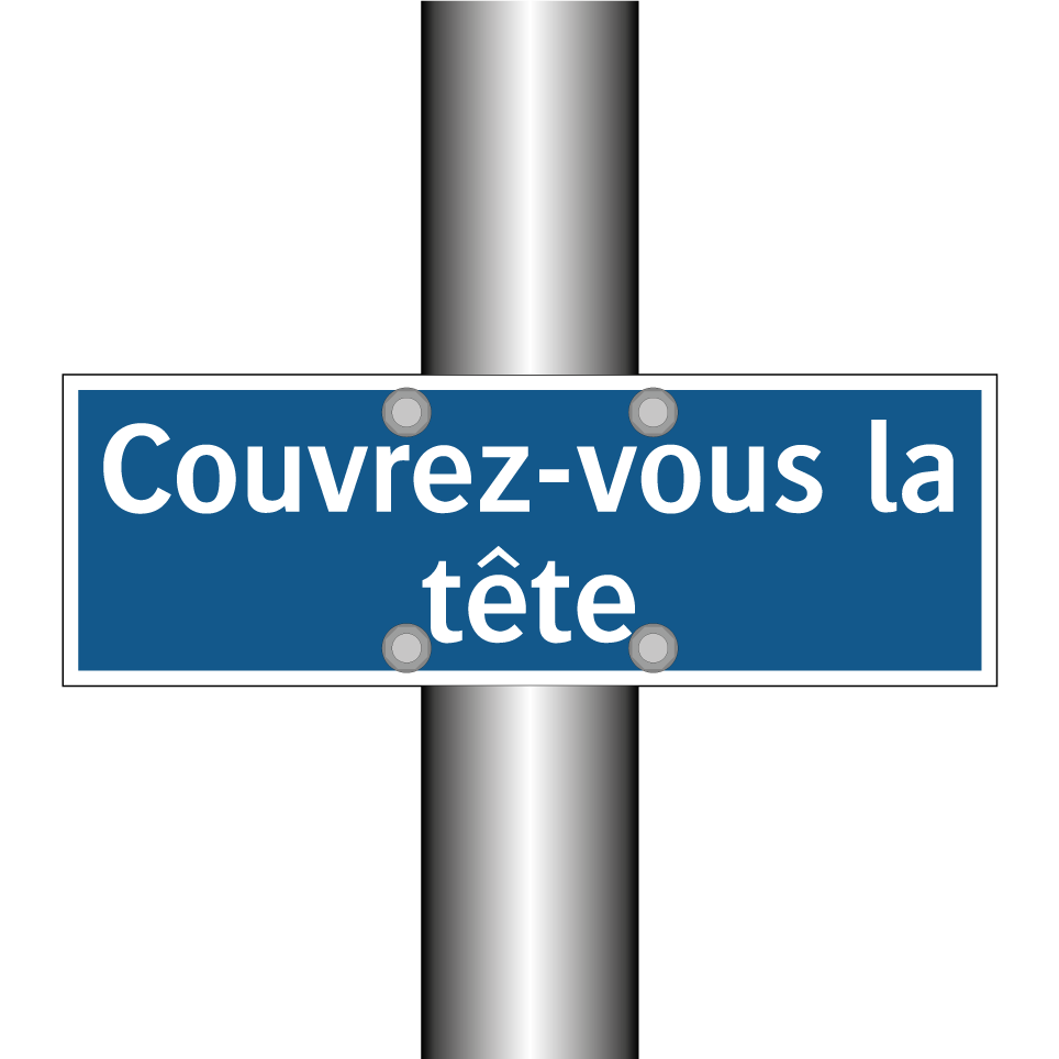 Couvrez-vous la tête