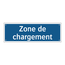 Zone de chargement