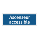 Ascenseur accessible