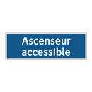 Ascenseur accessible