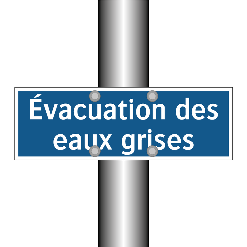 Évacuation des eaux grises