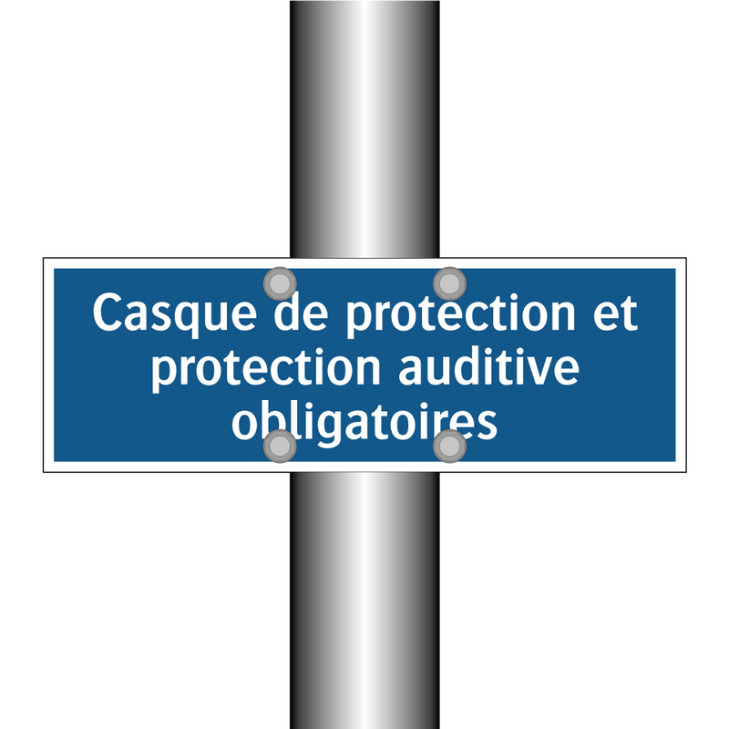 Casque de protection et protection auditive obligatoires