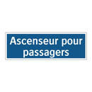 Ascenseur pour passagers