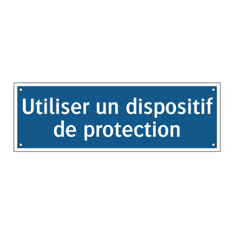 Utiliser un dispositif de protection
