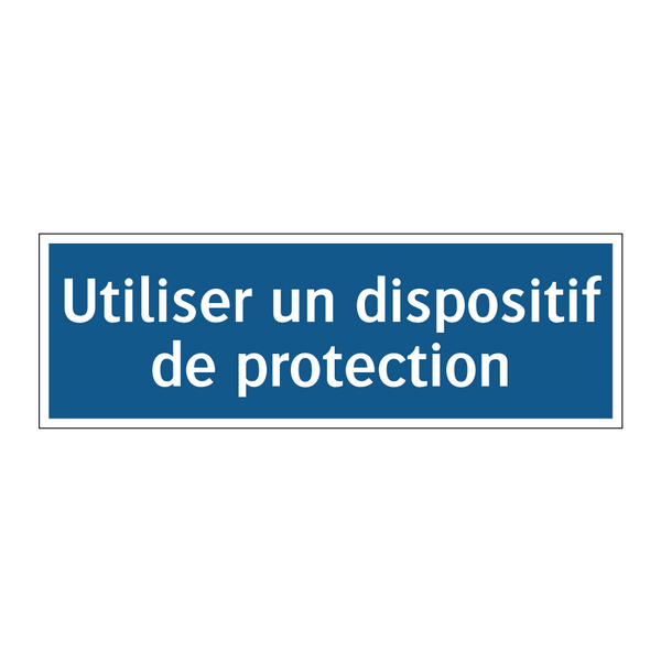 Utiliser un dispositif de protection