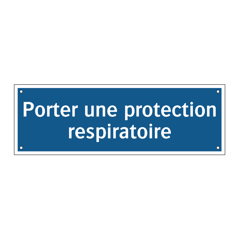 Porter une protection respiratoire