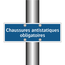 Chaussures antistatiques obligatoires