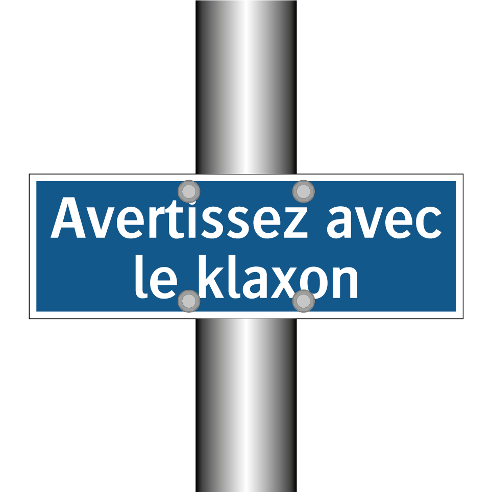 Avertissez avec le klaxon