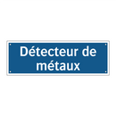 Détecteur de métaux