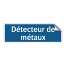 Détecteur de métaux