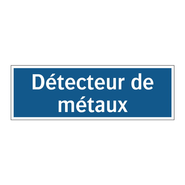 Détecteur de métaux