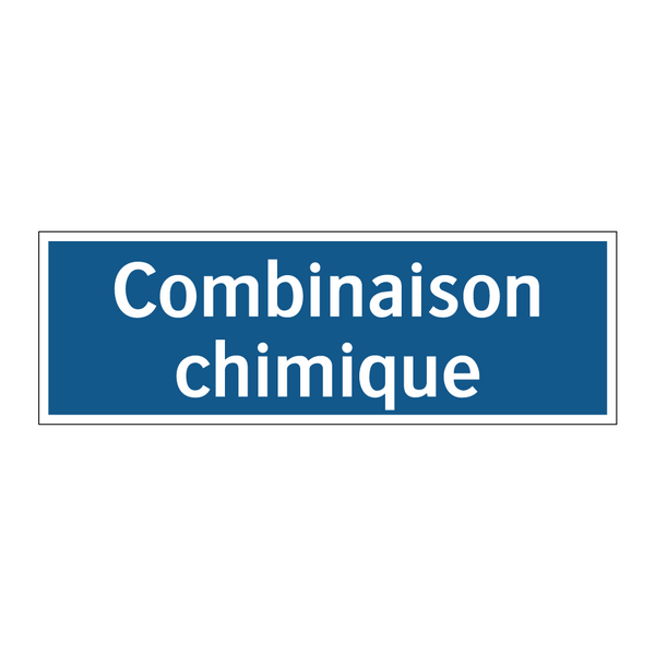 Combinaison chimique