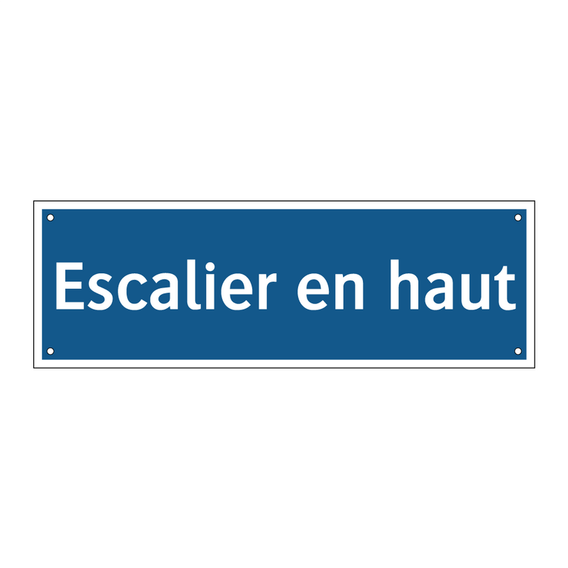 Escalier en haut