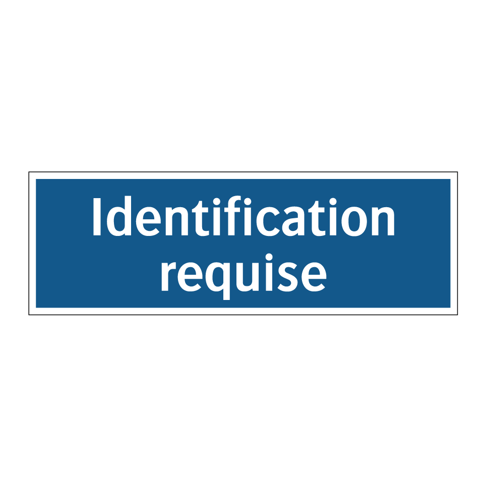 Identification requise