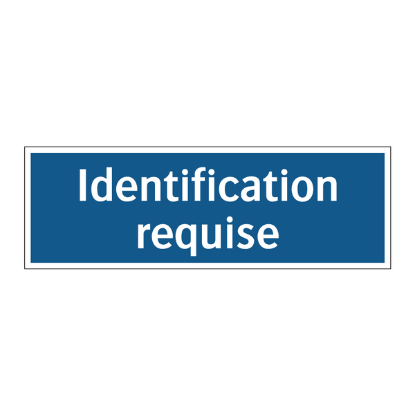 Identification requise