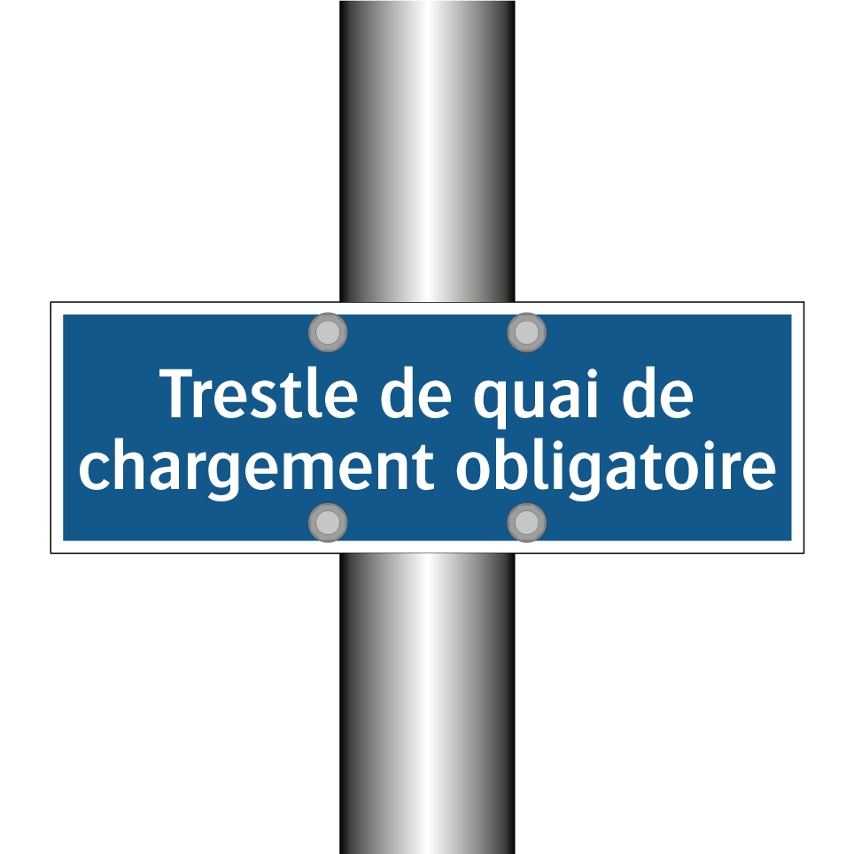 Trestle de quai de chargement obligatoire