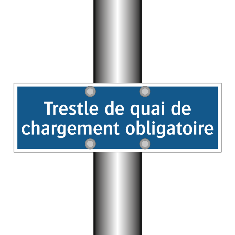 Trestle de quai de chargement obligatoire