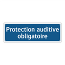 Protection auditive obligatoire
