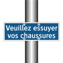 Veuillez essuyer vos chaussures