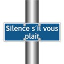 Silence s'il vous plaît