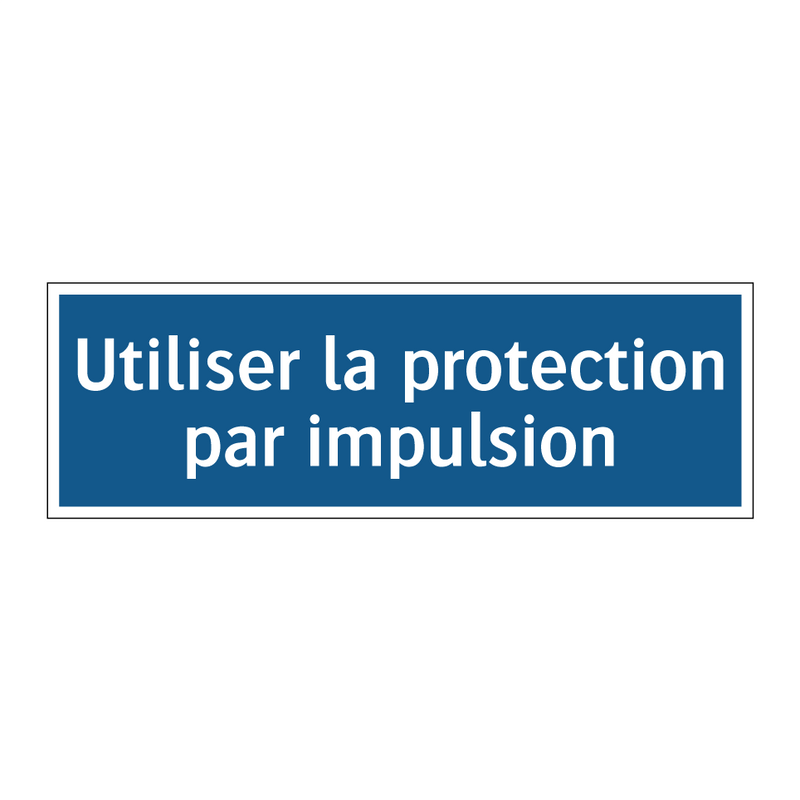 Utiliser la protection par impulsion
