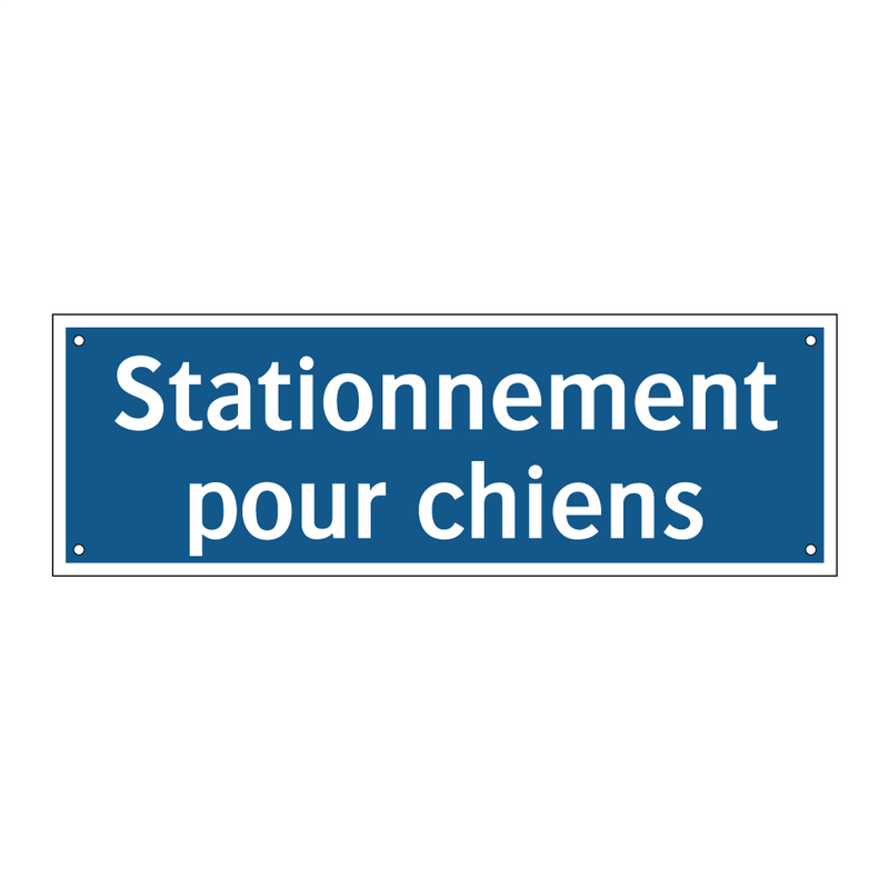 Stationnement pour chiens
